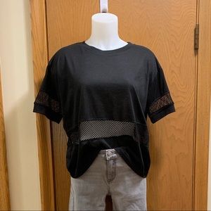 SOLD. Brandy Melville Black Tee